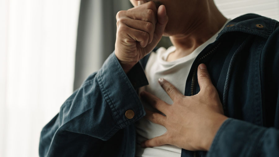 Man was suffering from painful chest pain