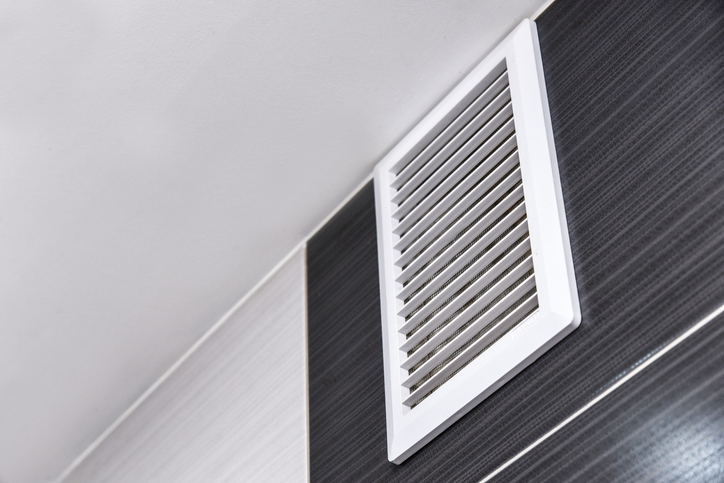 Clean indoor air blowing out of a vent in a Birmingham home